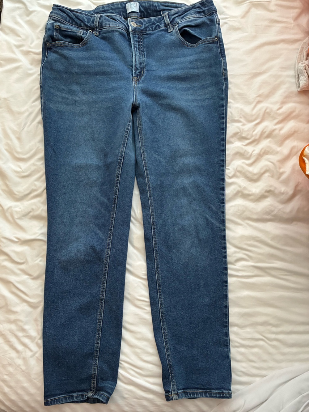Time and Tru Dark Blue Skinny Jeans 18 Regular
